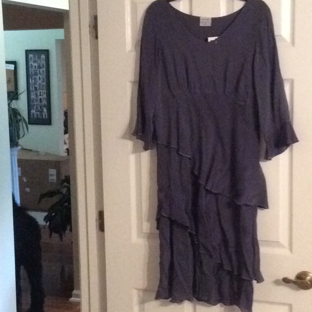Beautiful heather blue dress-medium